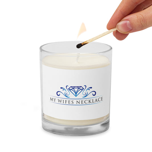 Glass jar soy wax candle (MWN)