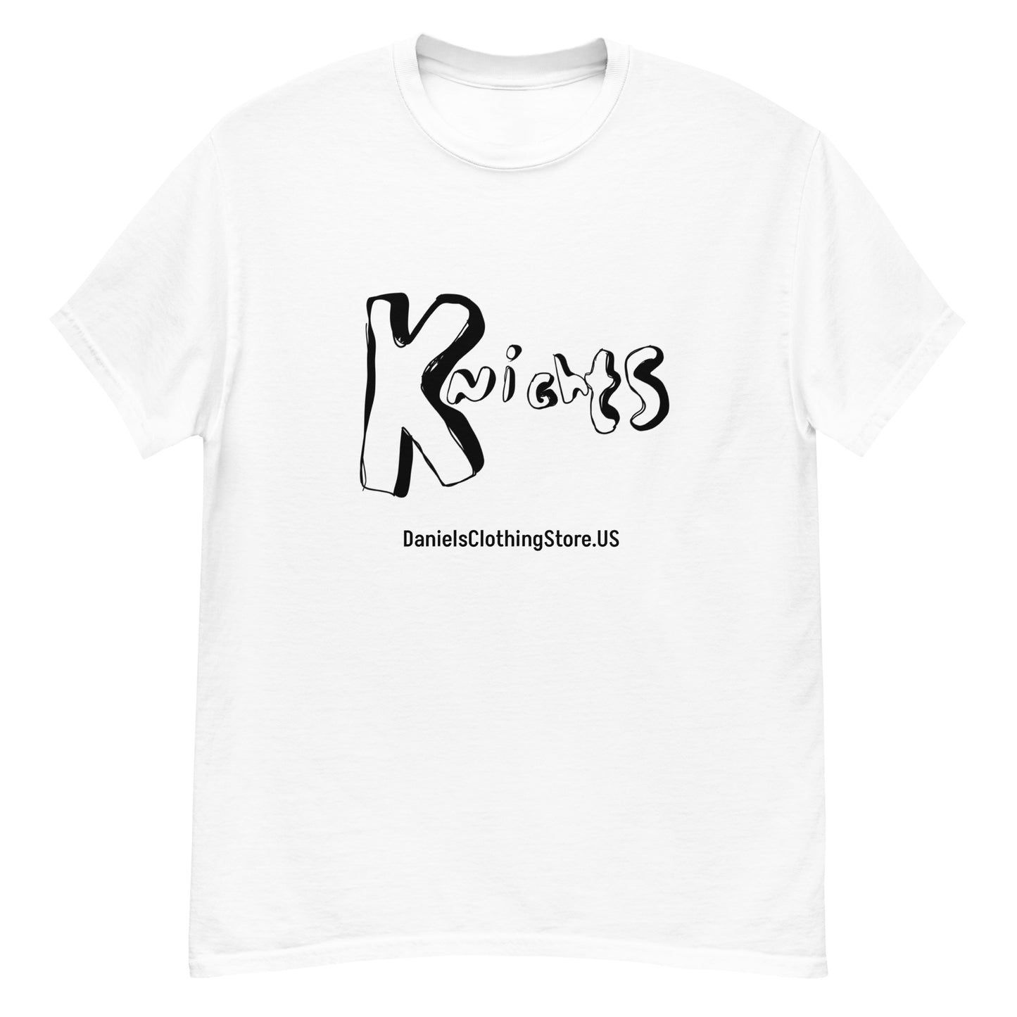 Knights White Text