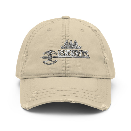 Distressed Dad Hat (18 Knights)