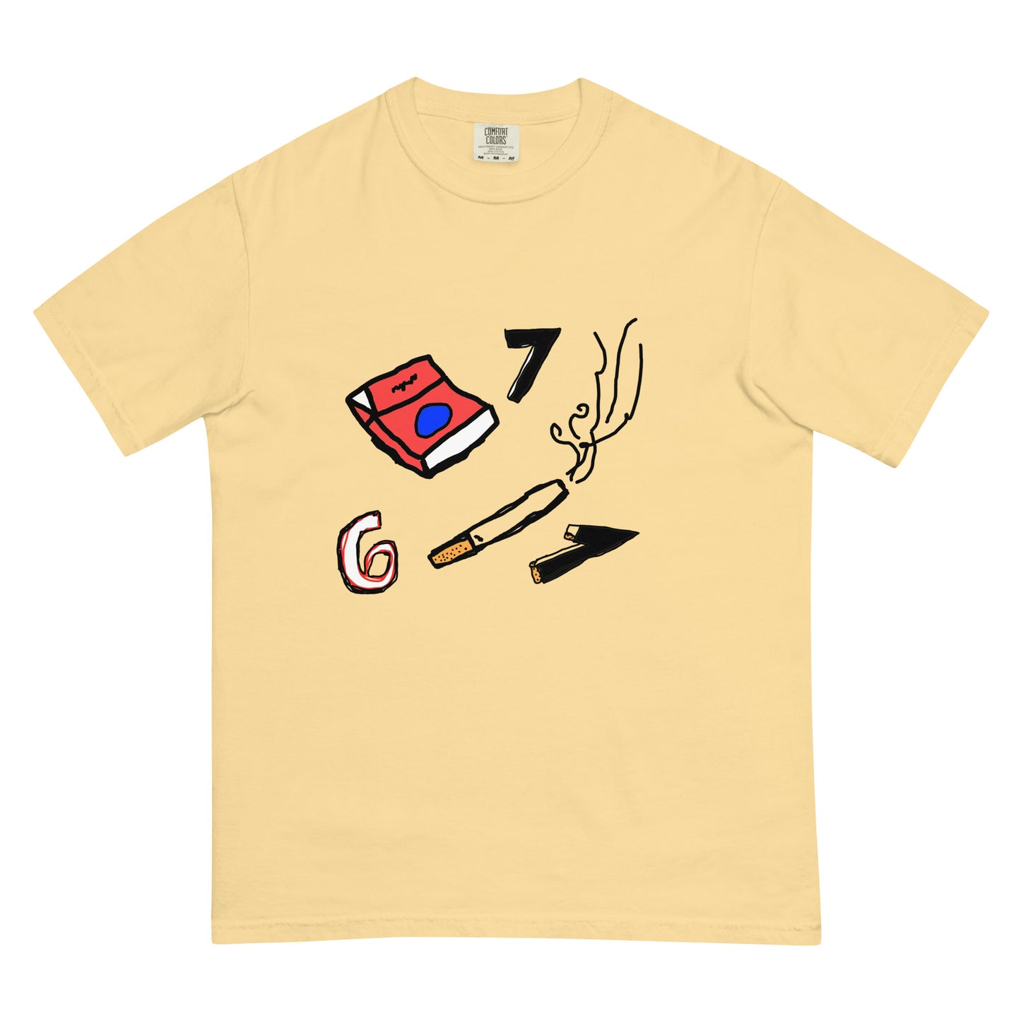 Men’s garment-dyed heavyweight t-shirt (MWN)