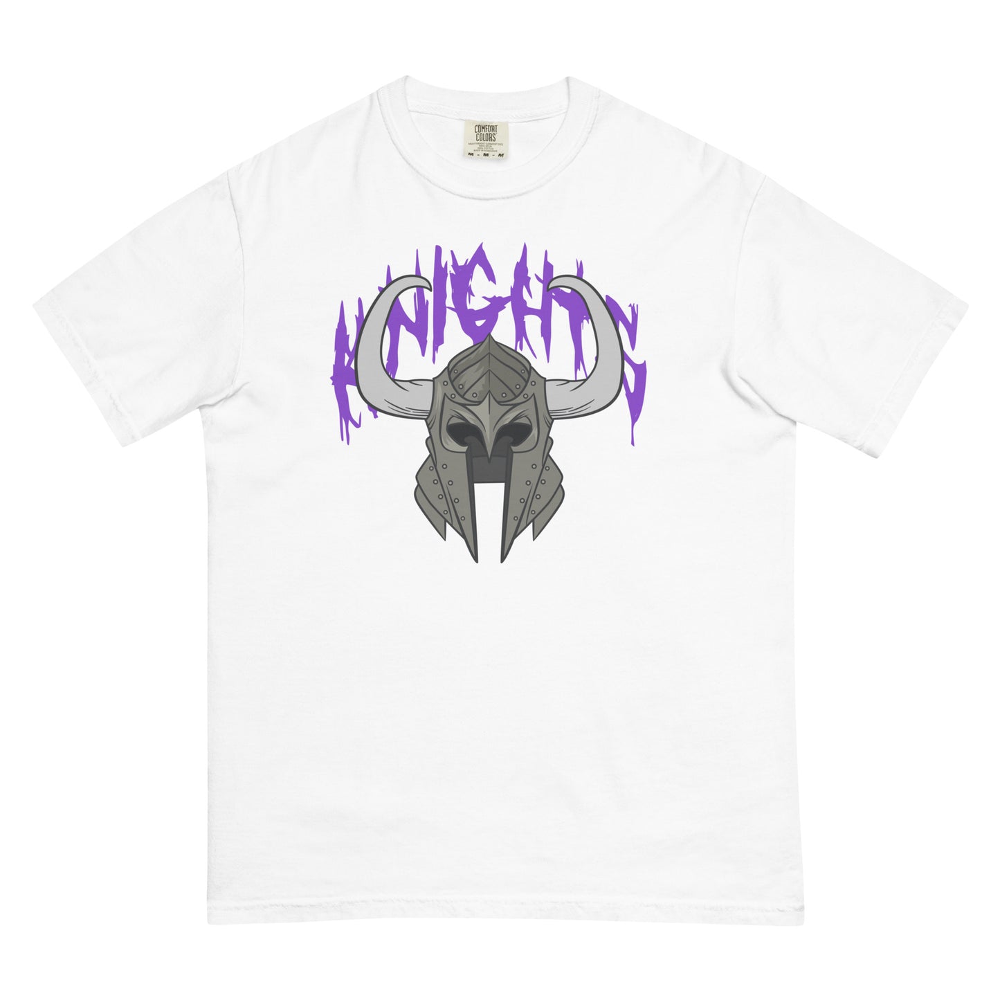 Knights Purple Helmet Graphic