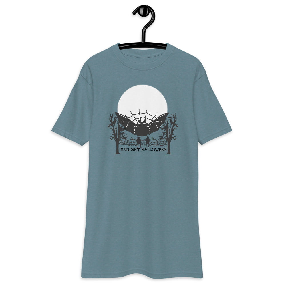 Halloween Murcielago T-Shirt (Red/Teal/Grey)