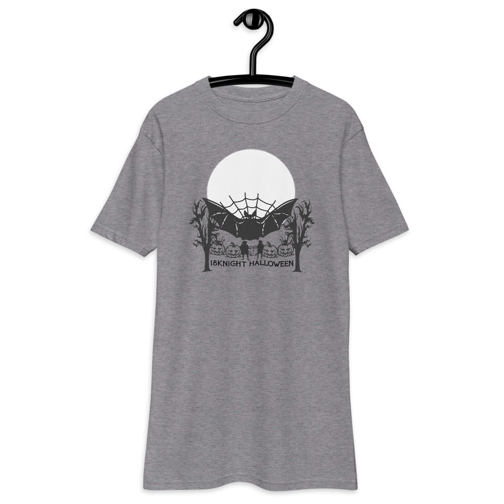 Halloween Murcielago T-Shirt (Red/Teal/Grey)