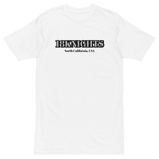 White T with Brand Name