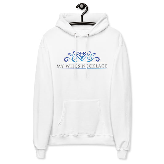 Unisex fleece hoodie (My Wifes Necklace)