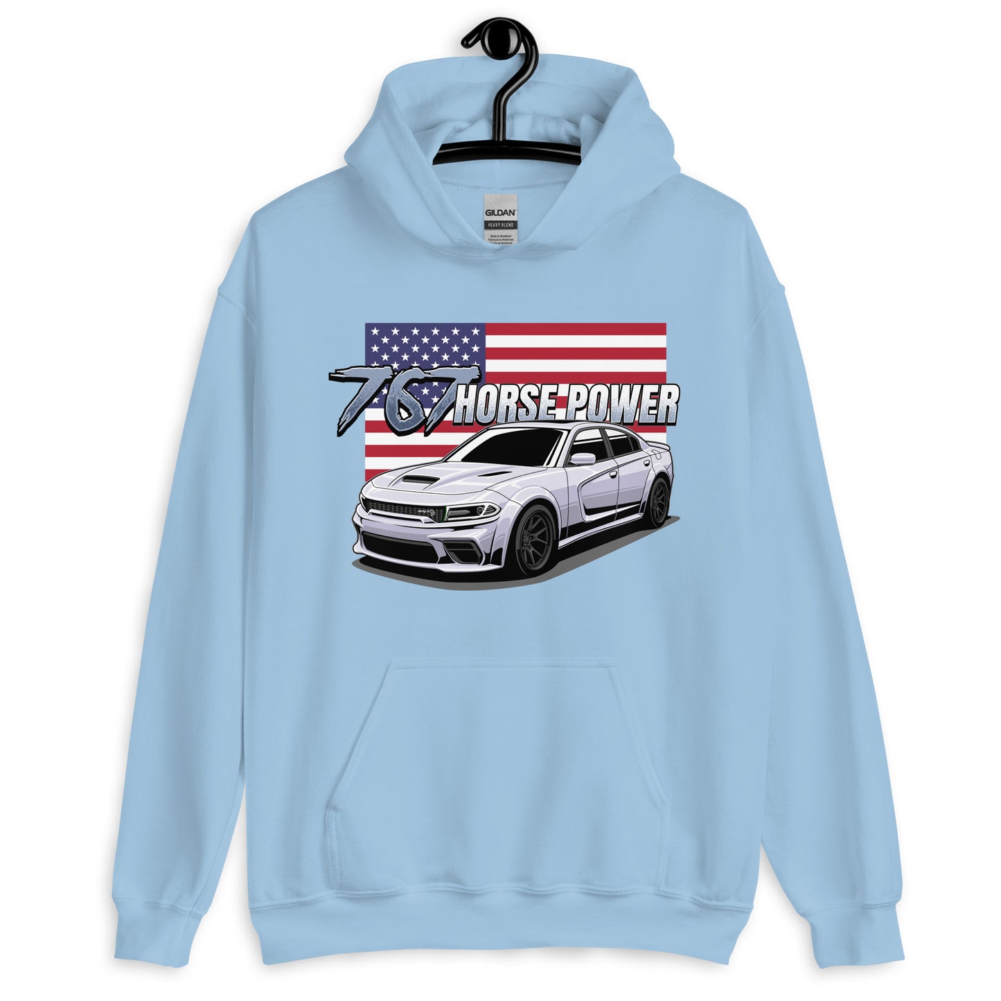 767 Horsepower Men's Hoodie